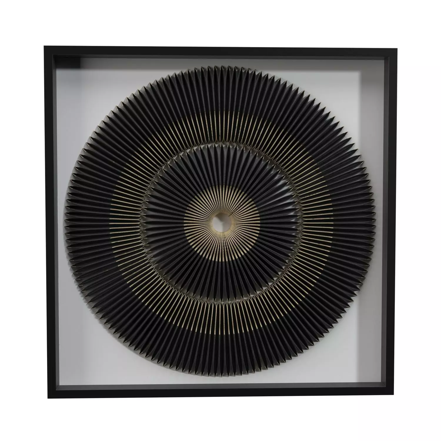 Uttermost Wall Decor Sandara Black And Gold Shadow Box  PBR 3D model_0