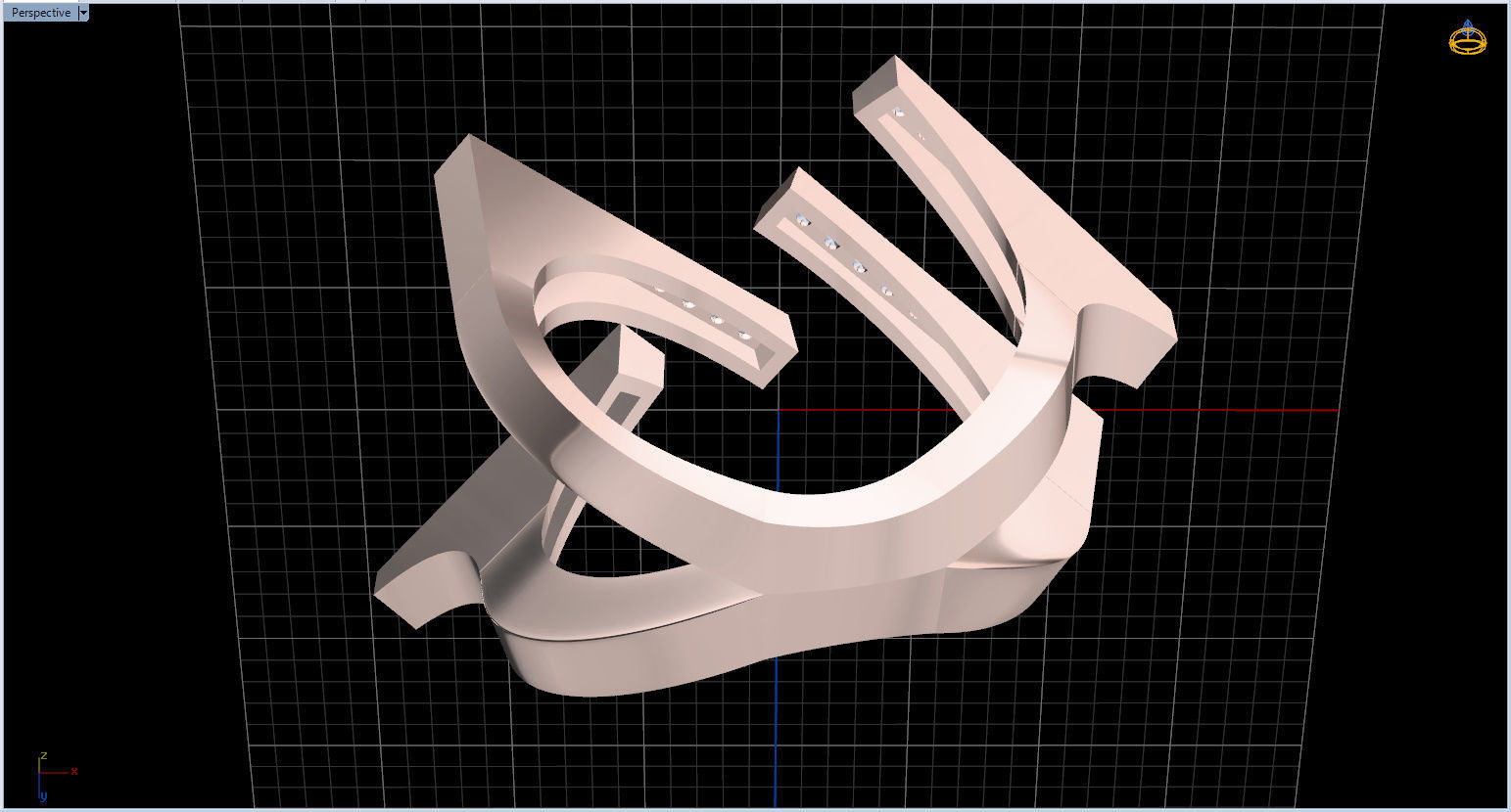 Geometric Ring 3D print model_66