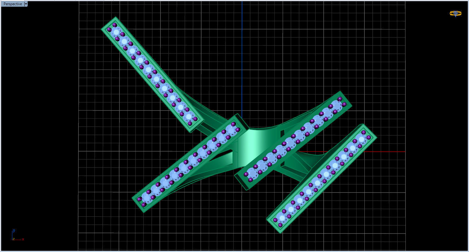 Geometric Ring 3D print model_7