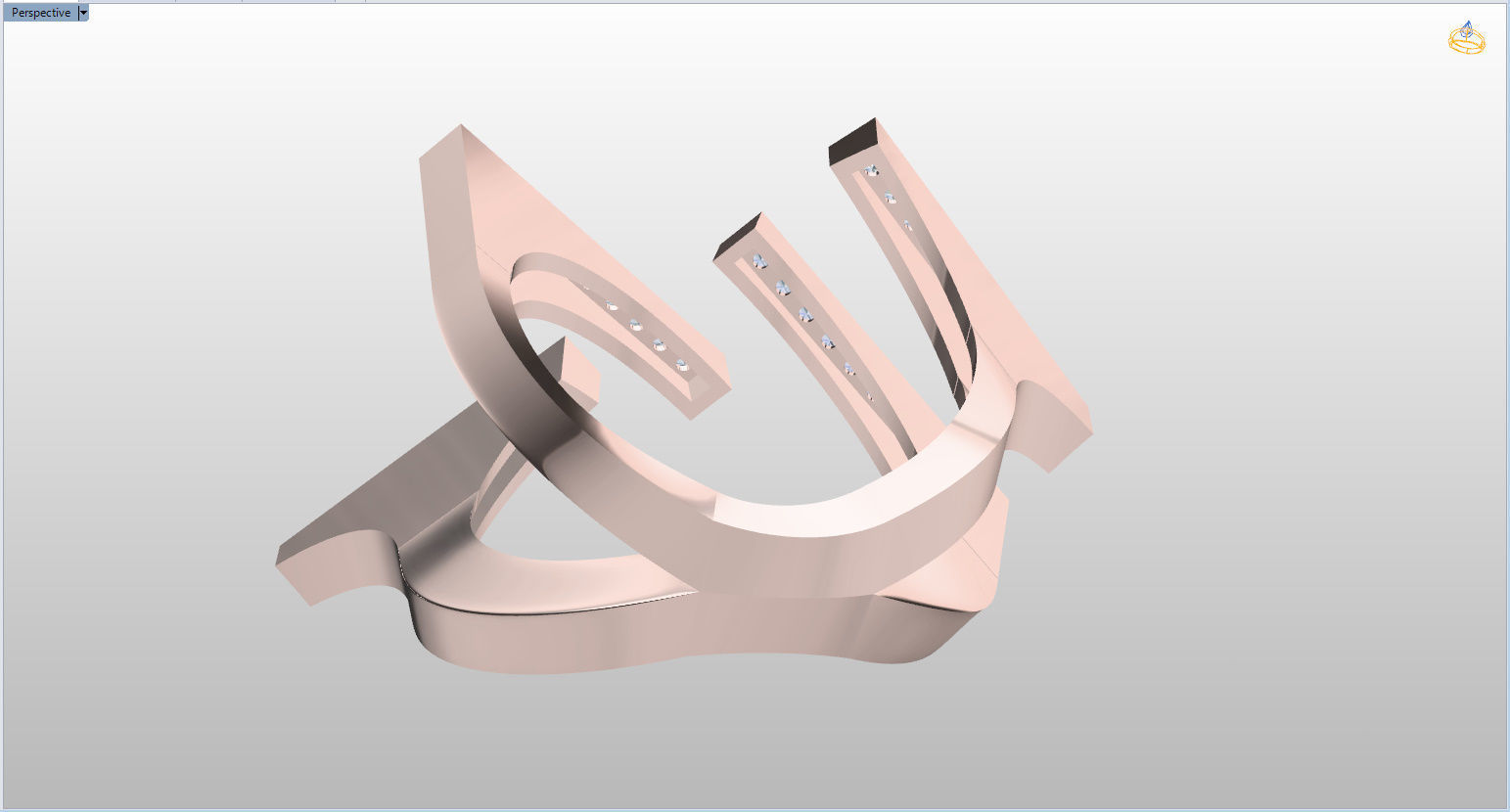 Geometric Ring 3D print model_89