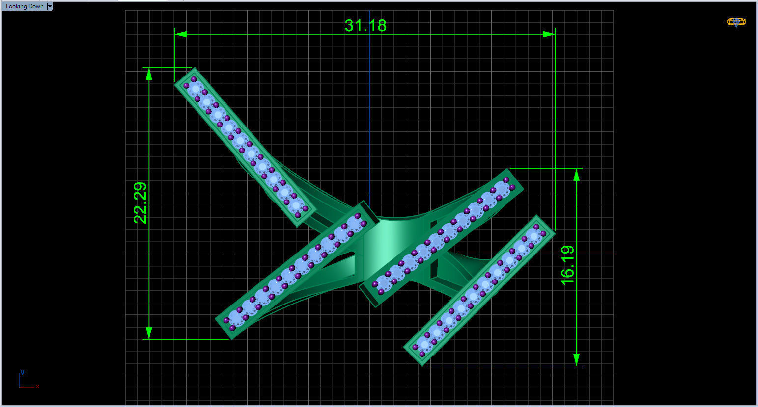 Geometric Ring 3D print model_5