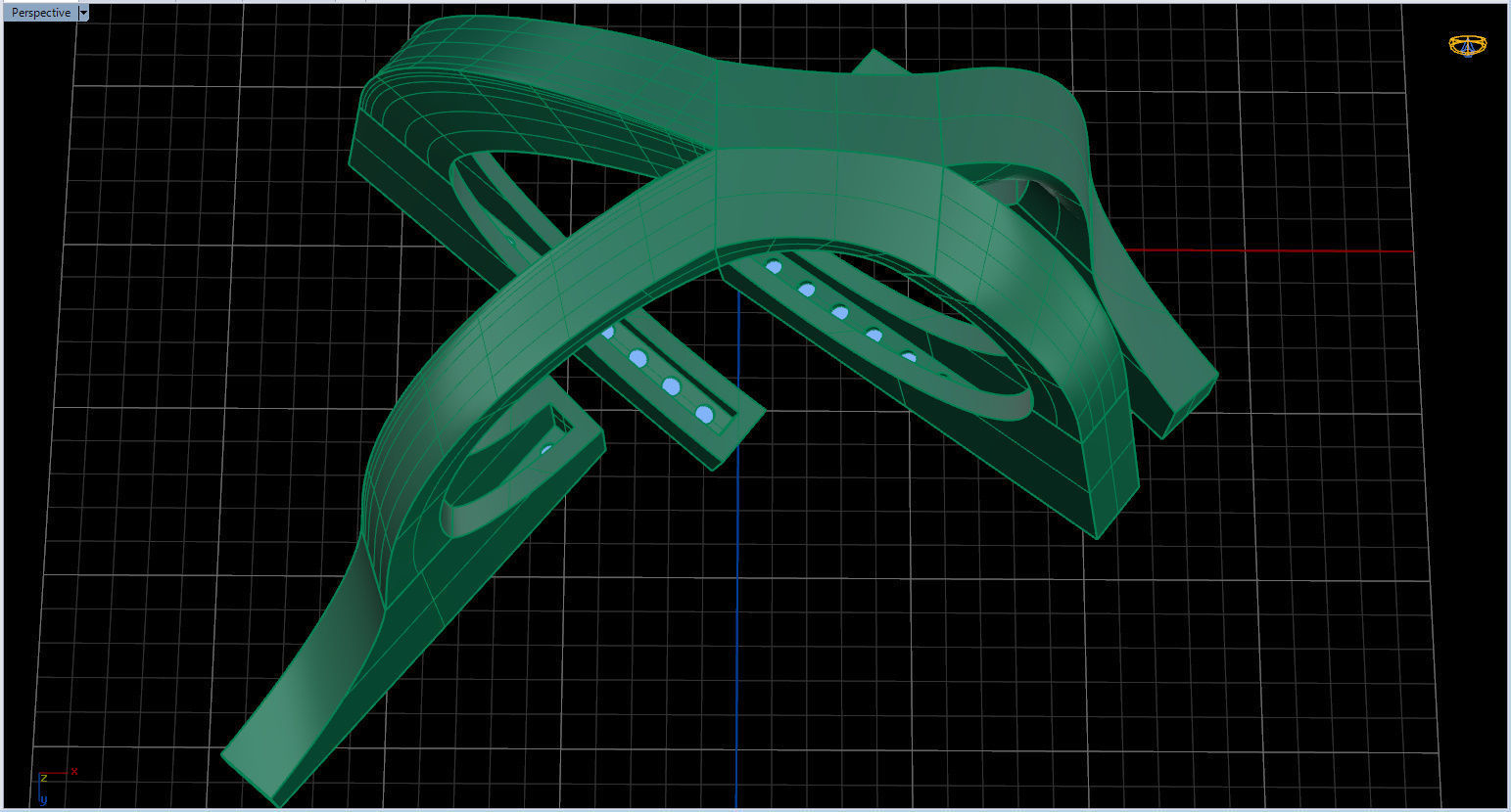 Geometric Ring 3D print model_34