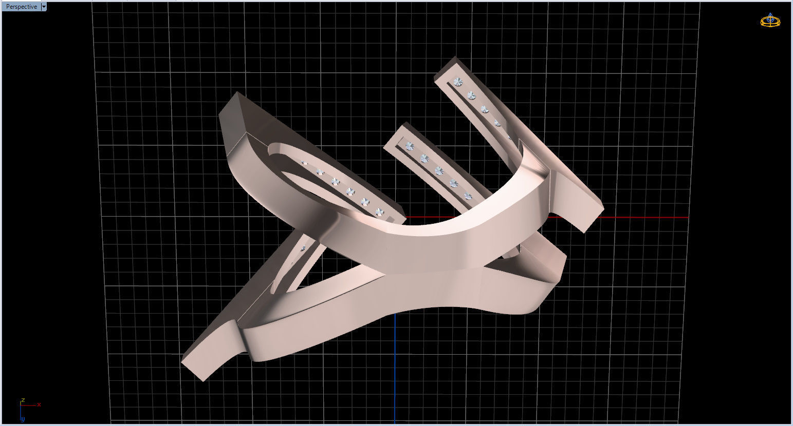 Geometric Ring 3D print model_67