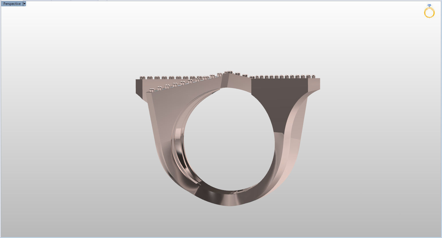 Geometric Ring 3D print model_102