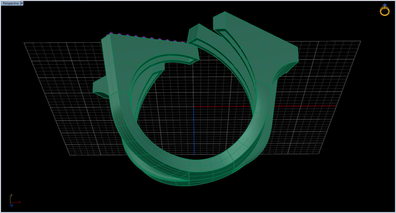 Geometric Ring 3D print model_36