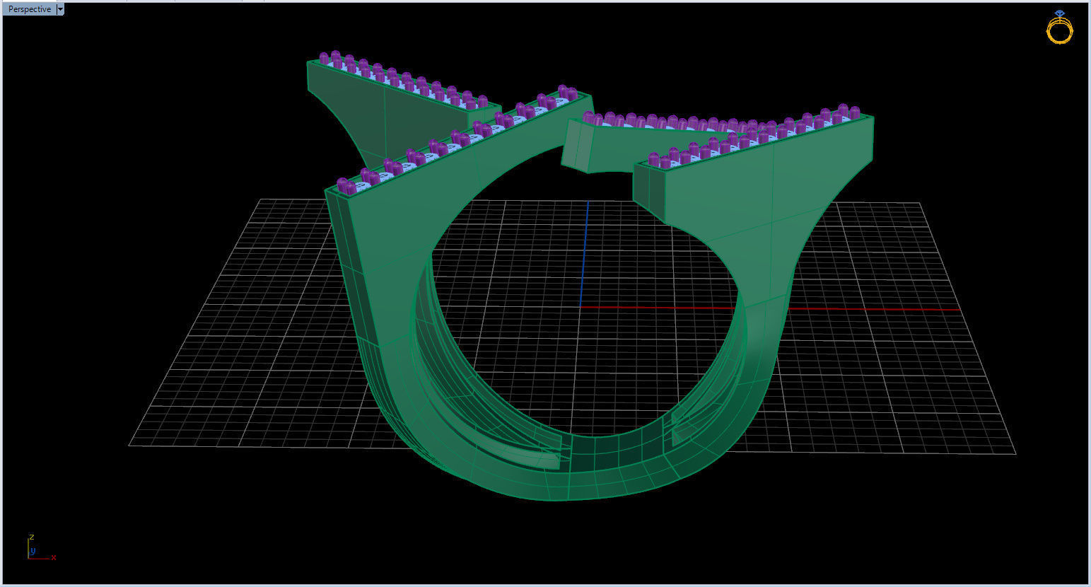 Geometric Ring 3D print model_50