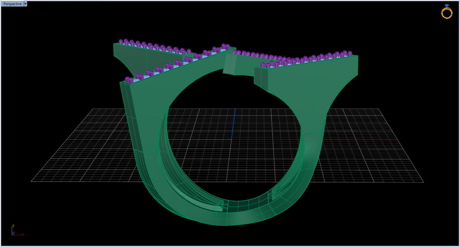 Geometric Ring 3D print model_32