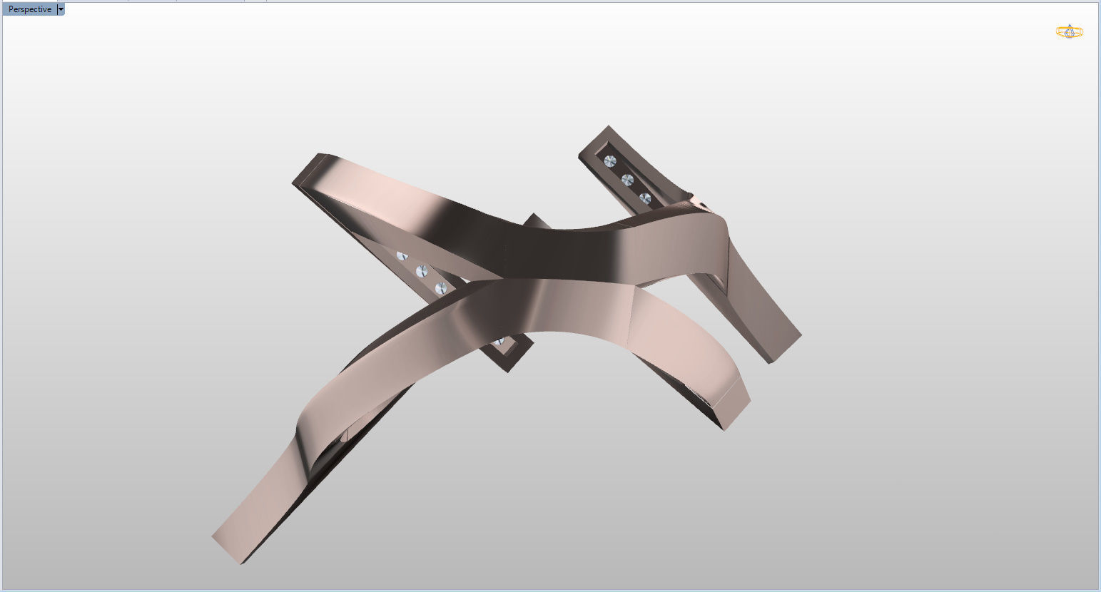 Geometric Ring 3D print model_91