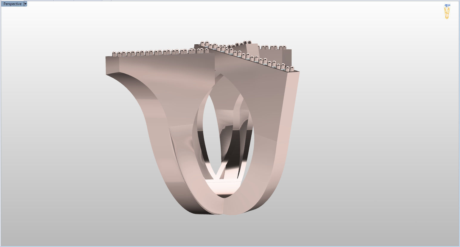 Geometric Ring 3D print model_95