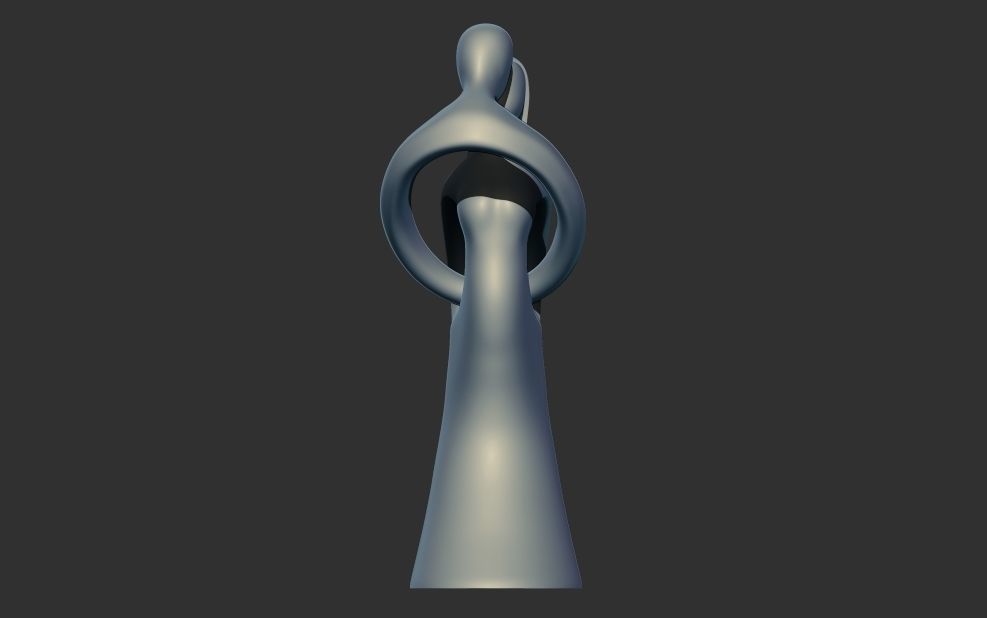 Couple in love Infinite Love Figurine Love Statue 3D print model 3D print model_2