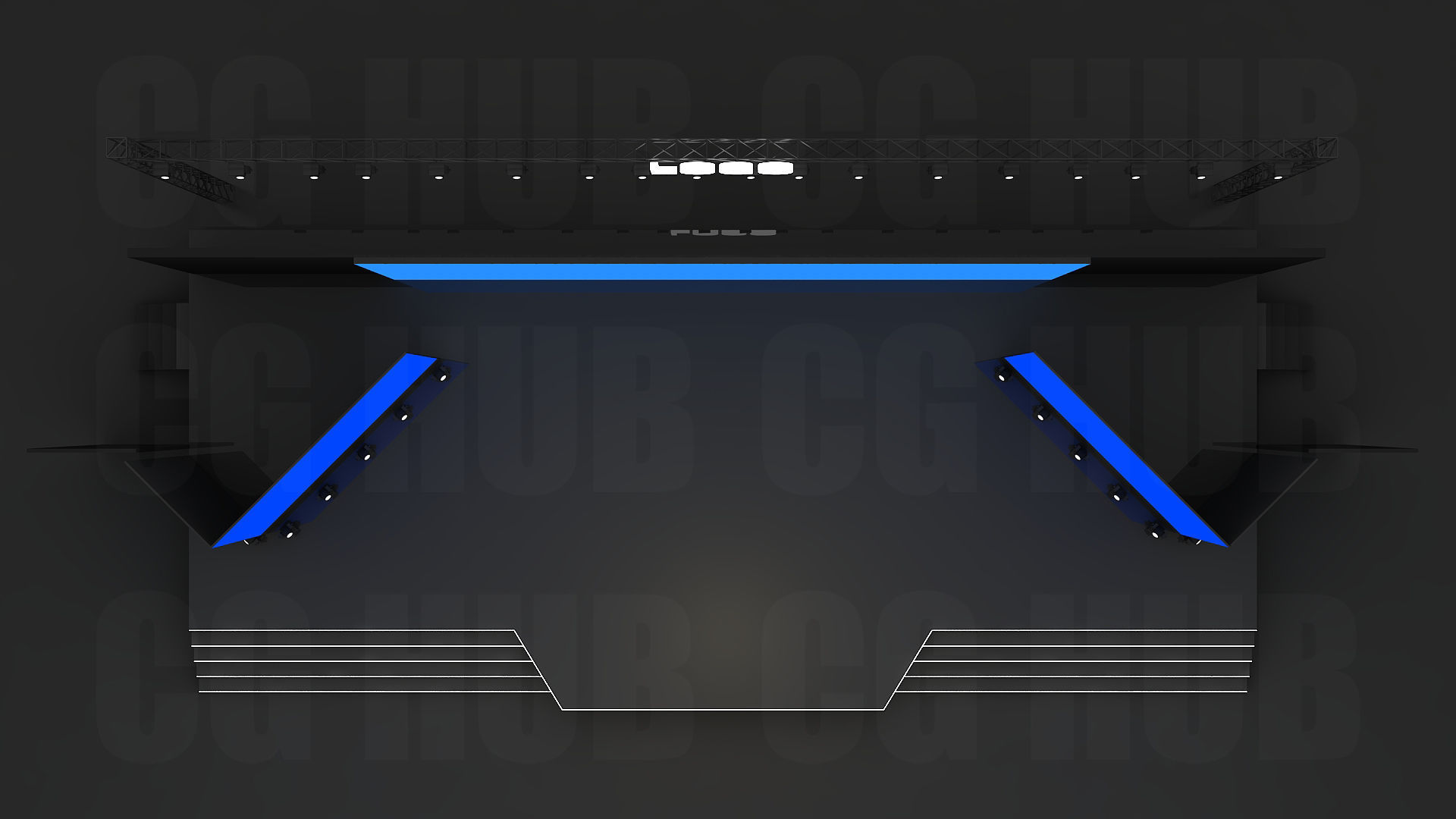 Event stage design 3D model_8