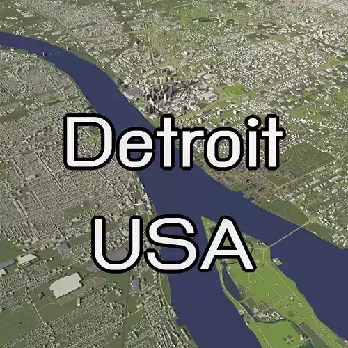 Detroit USA - city and urban