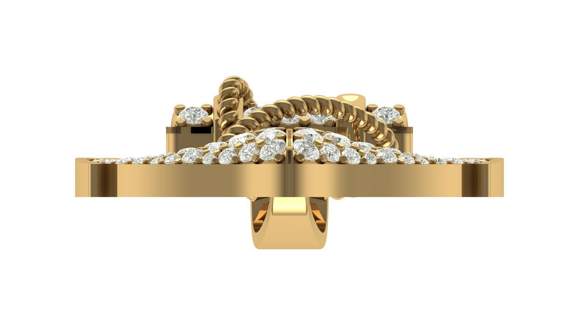 anchor hiphop pendant 3D print model_6