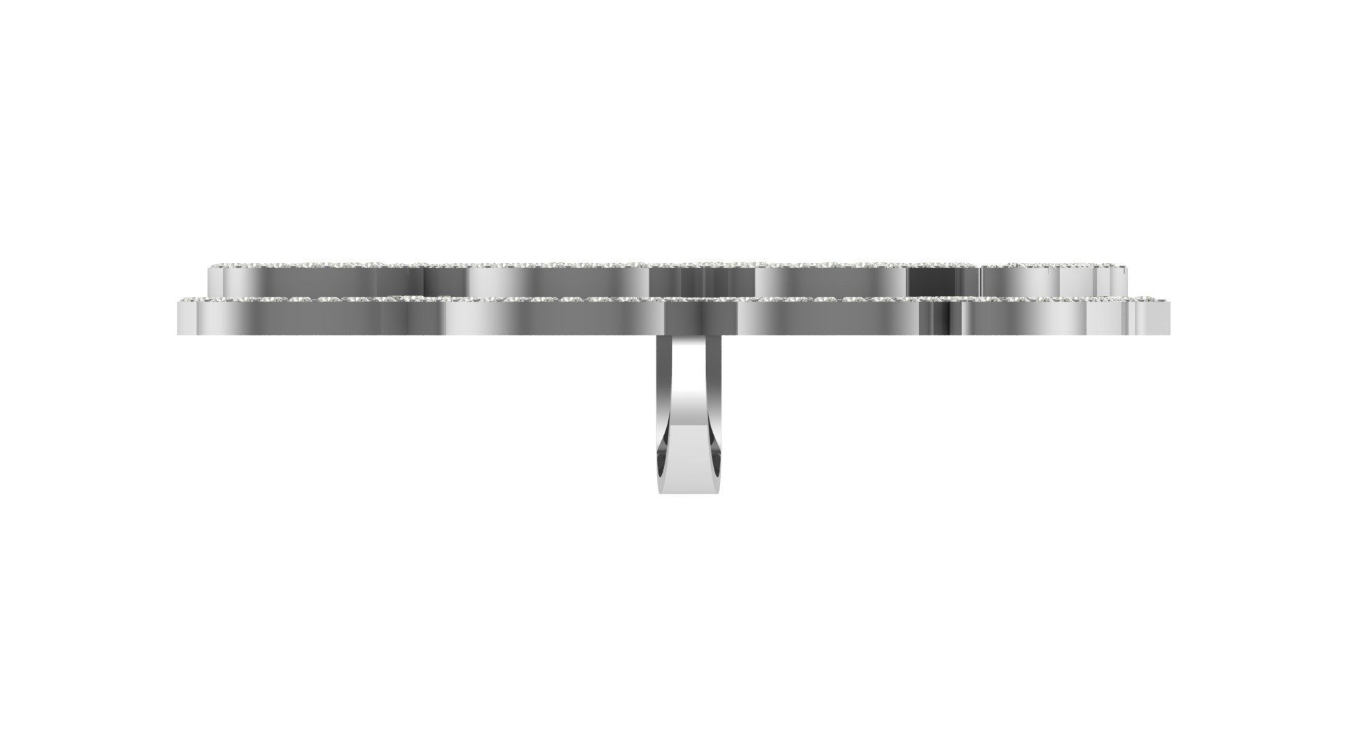 allah hiphop pendant 3D print model_8