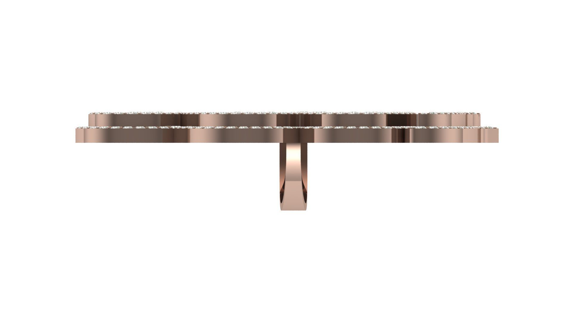 allah hiphop pendant 3D print model_7