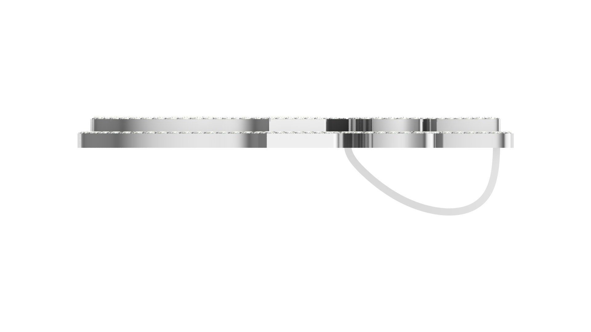 allah hiphop pendant 3D print model_11