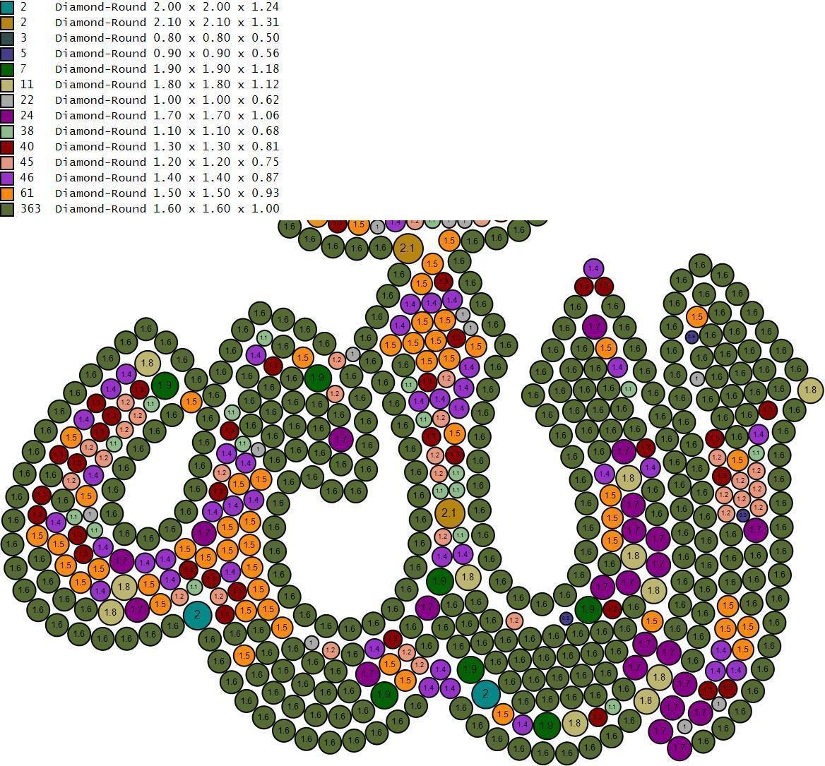 allah hiphop pendant 3D print model_15