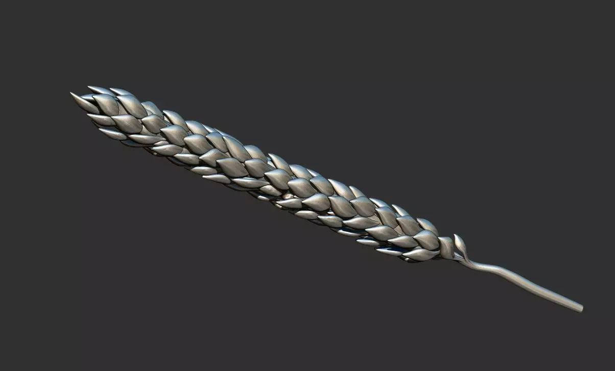Ear Of Wheat 3d Printable model 3D print model_1