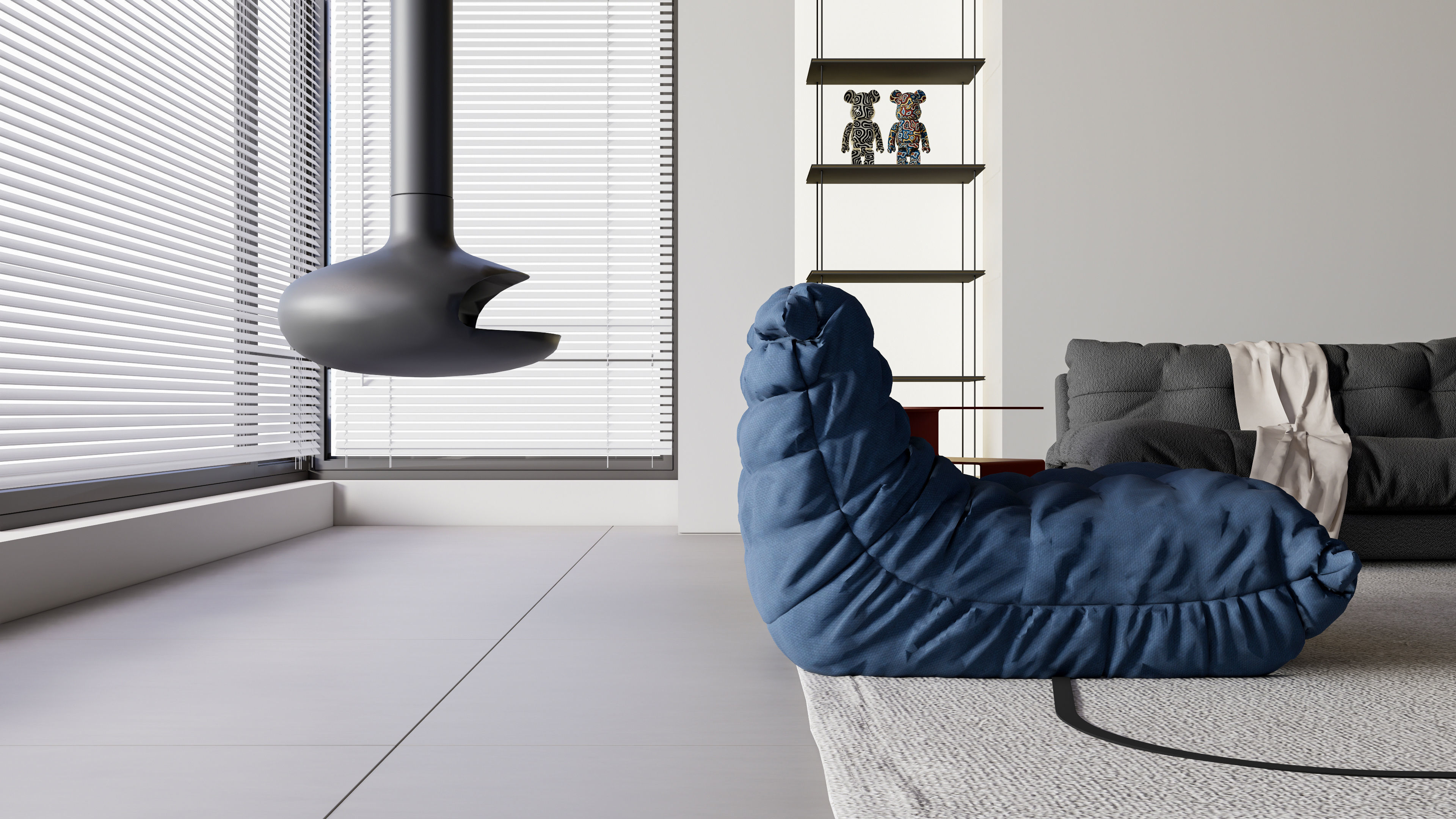 Living room 34 3D model_9