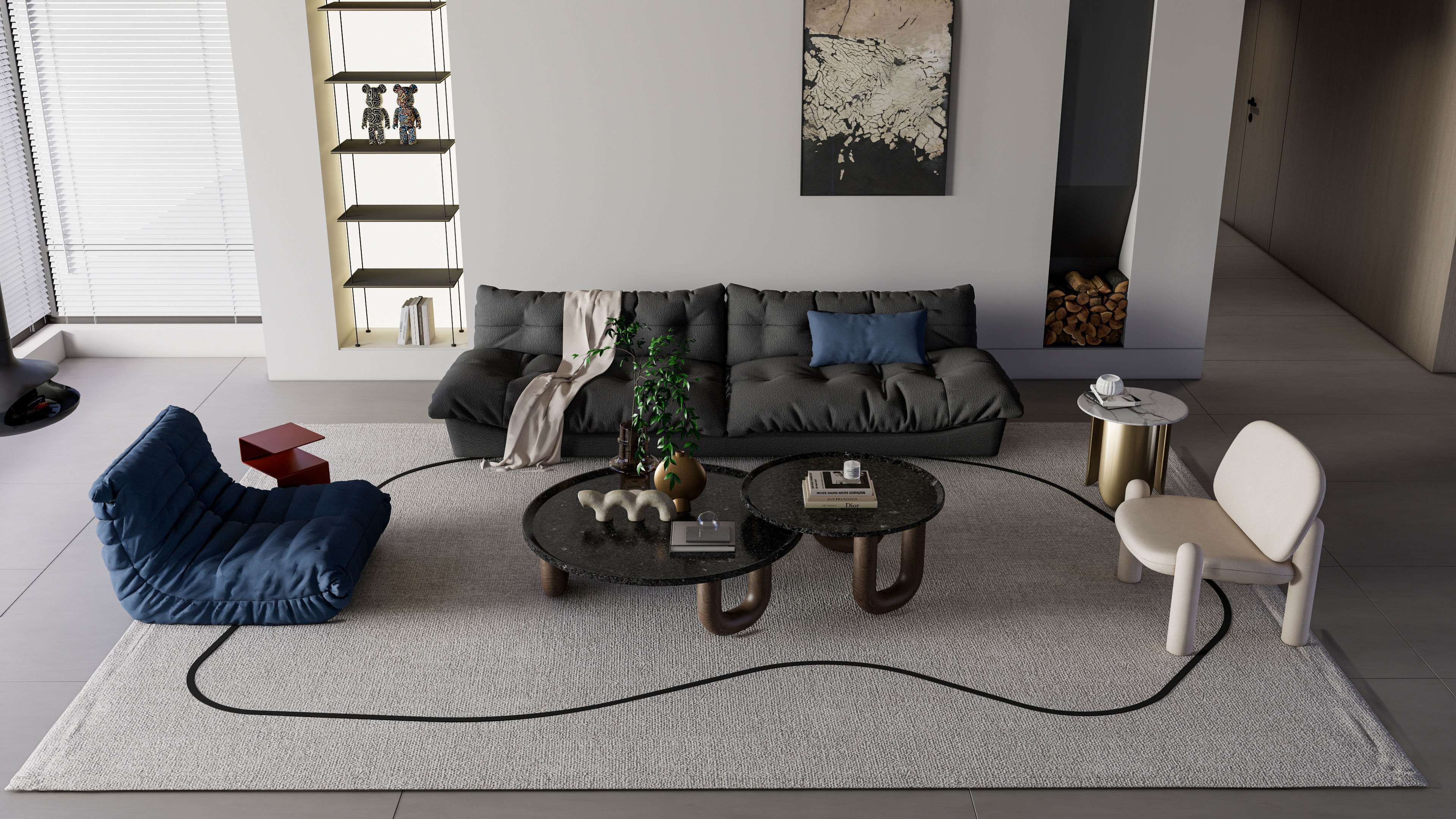 Living room 34 3D model_18