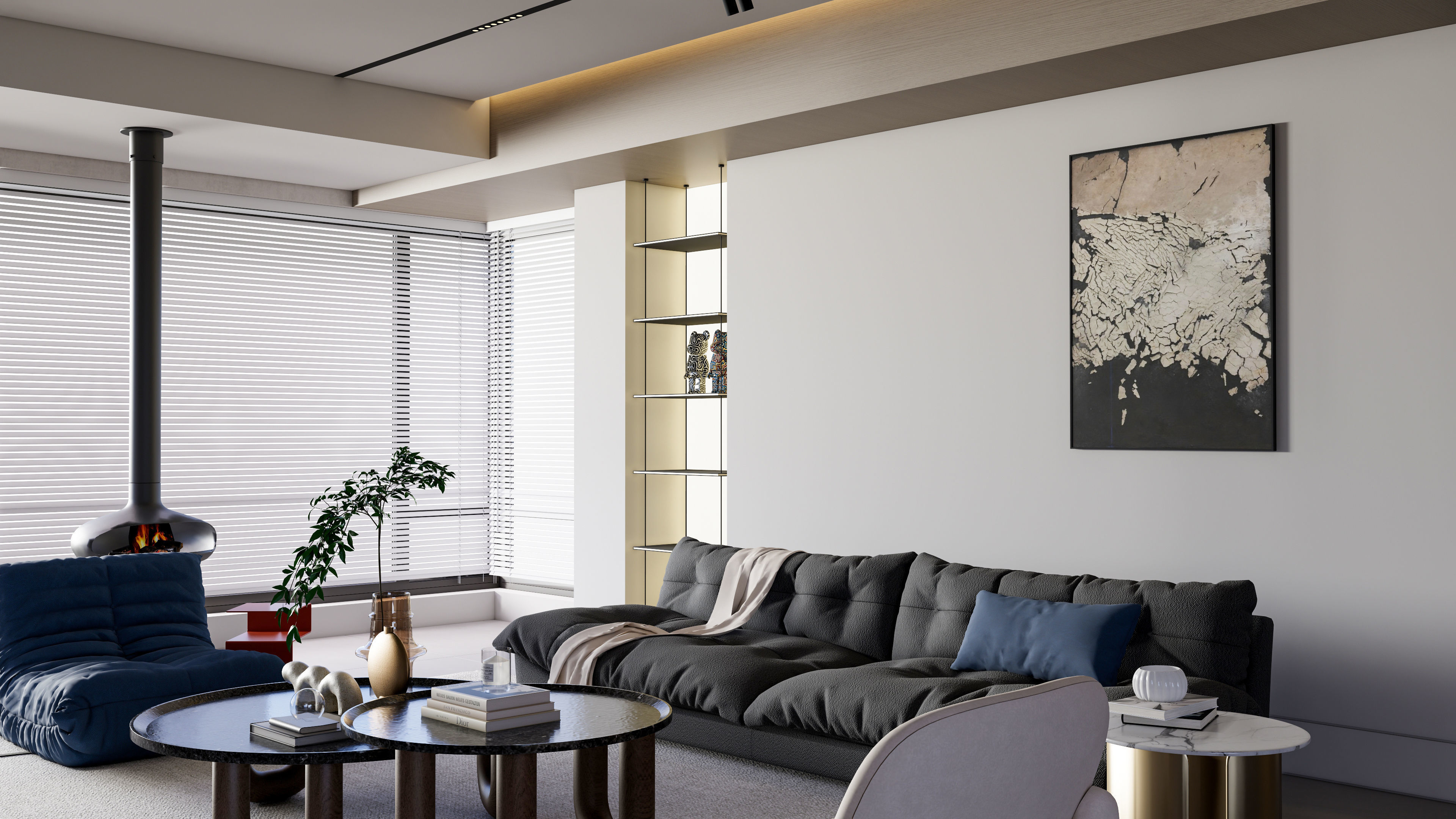 Living room 34 3D model_14