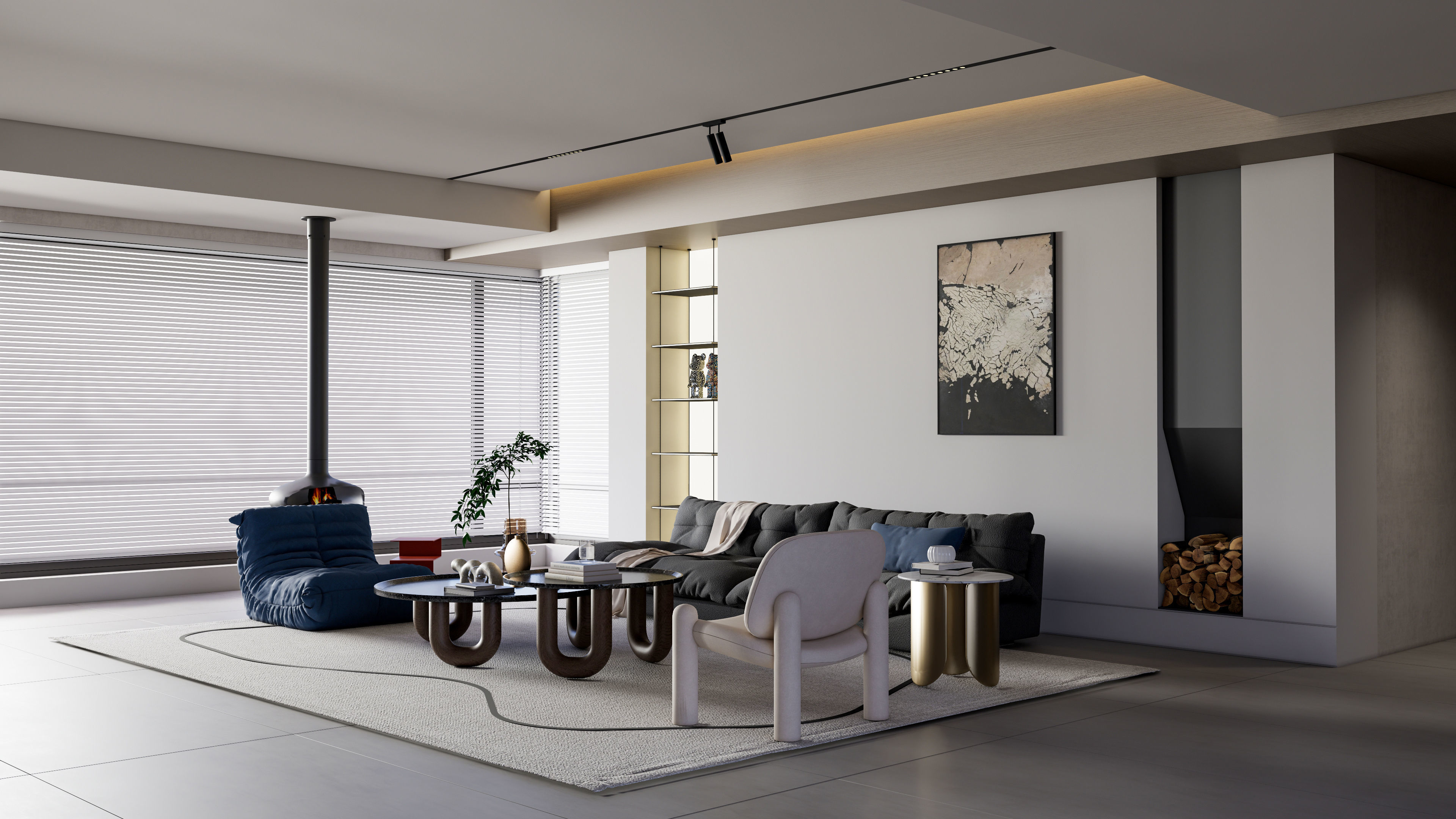 Living room 34 3D model_13