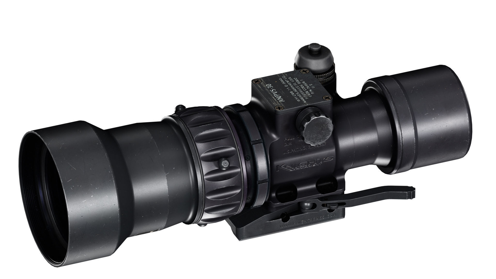 KAC AN PVS 30 NIGHT VISION DEVICE Low-poly 3D model_2