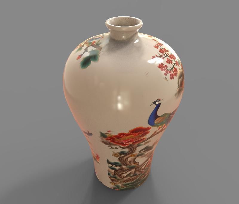 Ceramic Vase 3D model_5