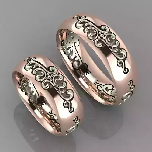 wedding rings ko0047