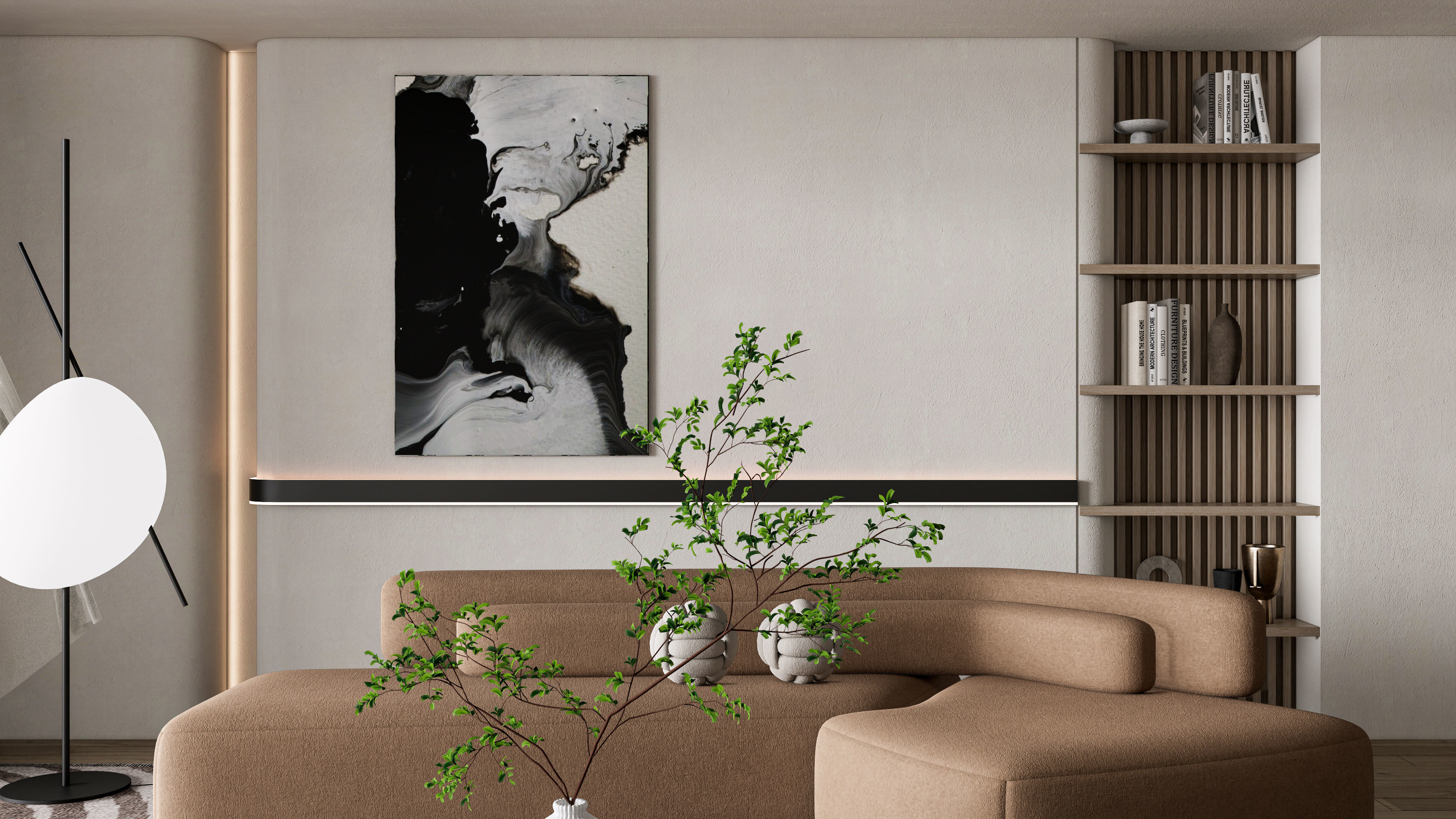 Living room 37 3D model_2