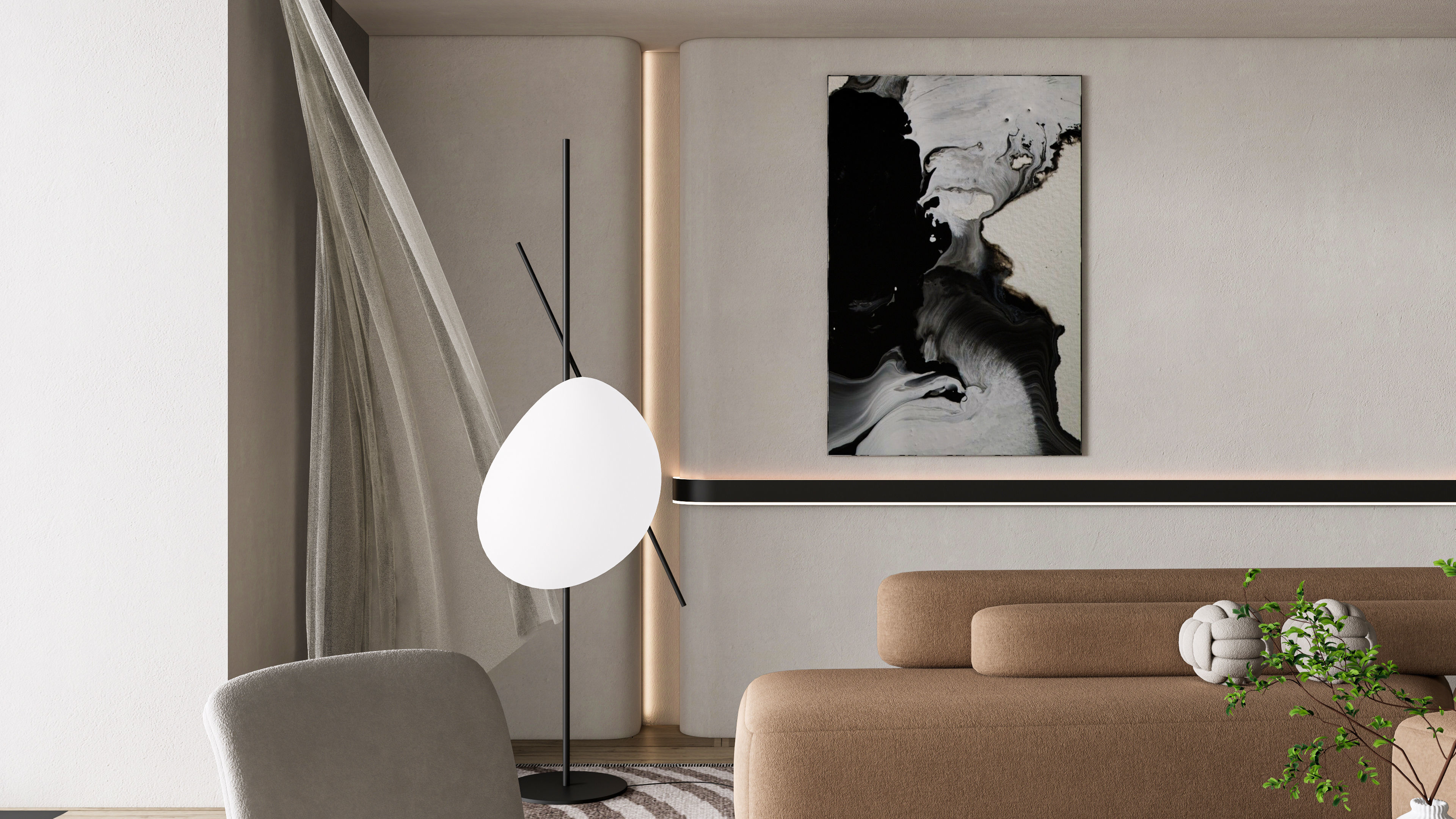 Living room 37 3D model_6