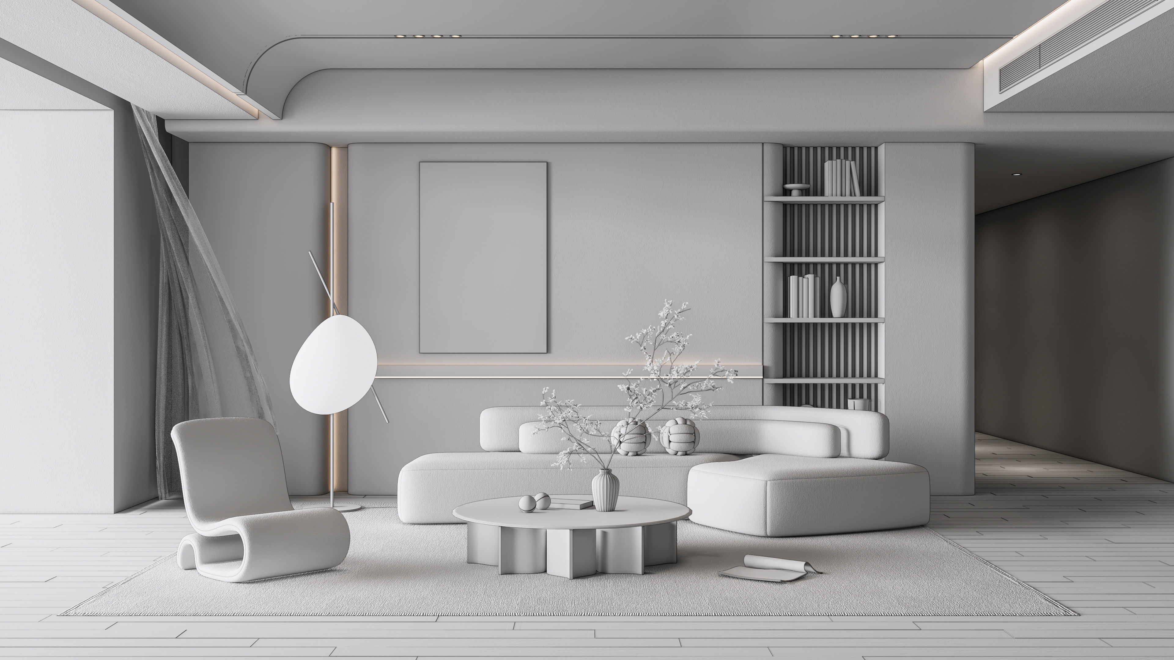 Living room 37 3D model_20