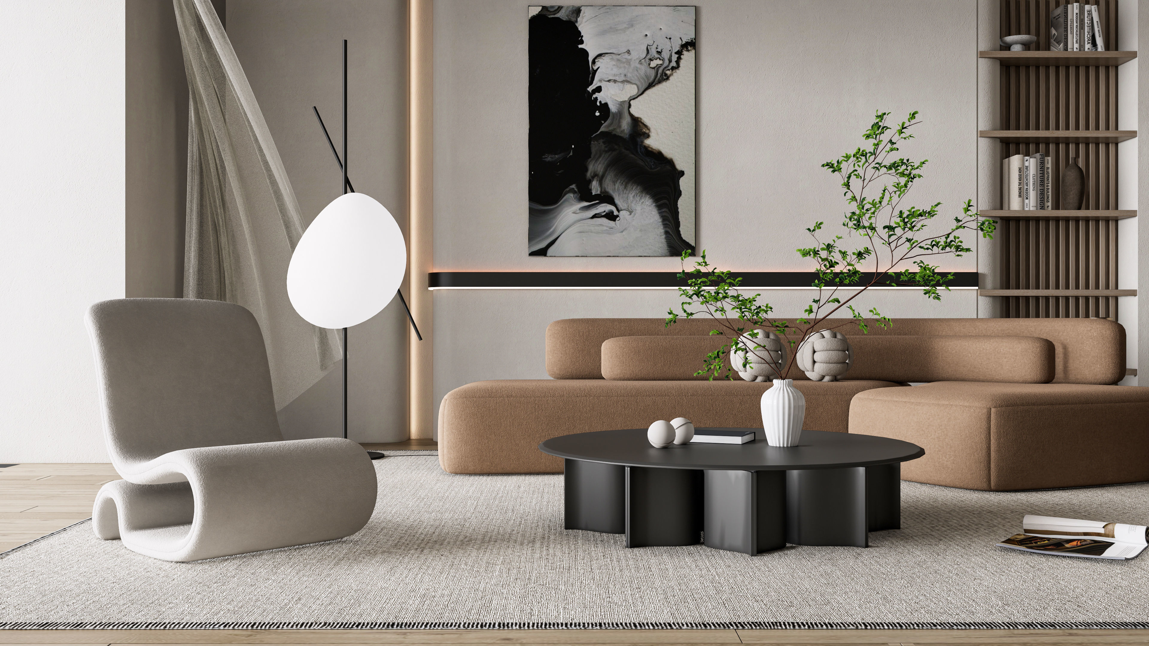 Living room 37 3D model_4