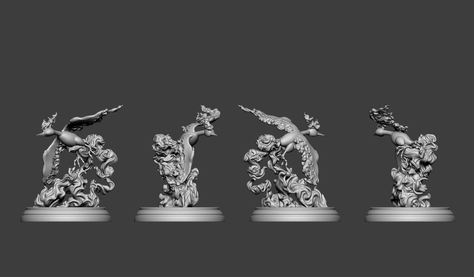 Legendary Birds - Moltres 3D print model_4
