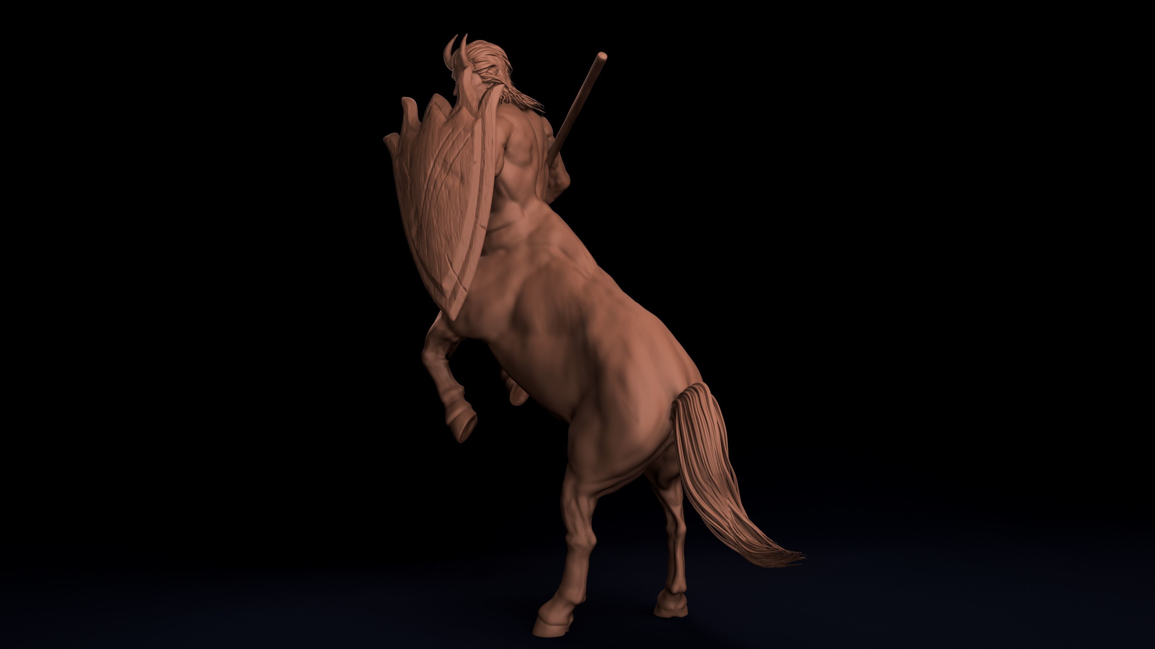Centaur Adventurer 3D print model_3