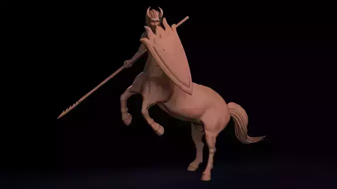 Centaur Adventurer 3D print model