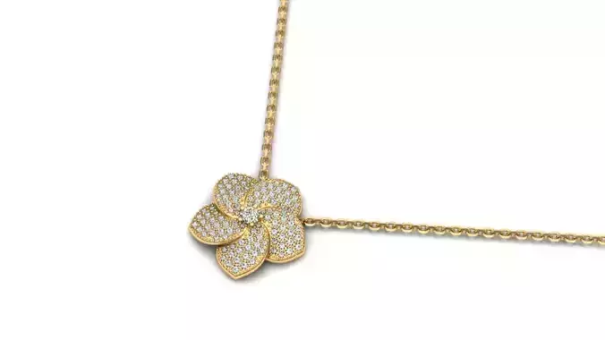Flower pendant