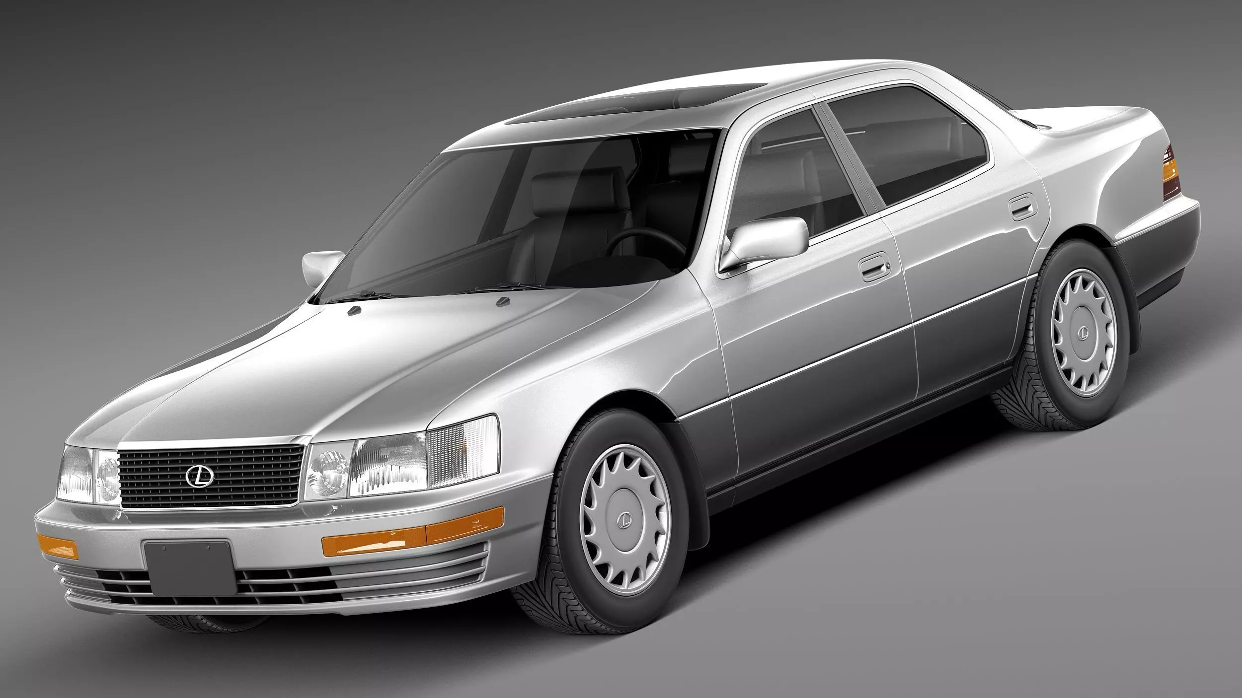 Lexus LS 400 1989-1994 3D model