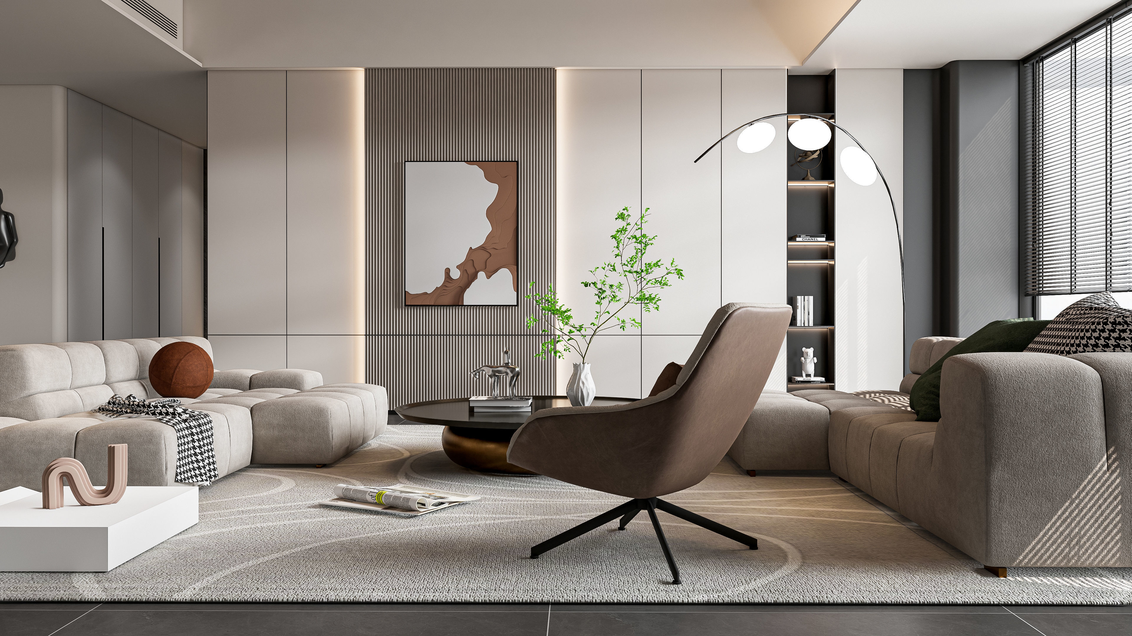 Living room 38 3D model_7