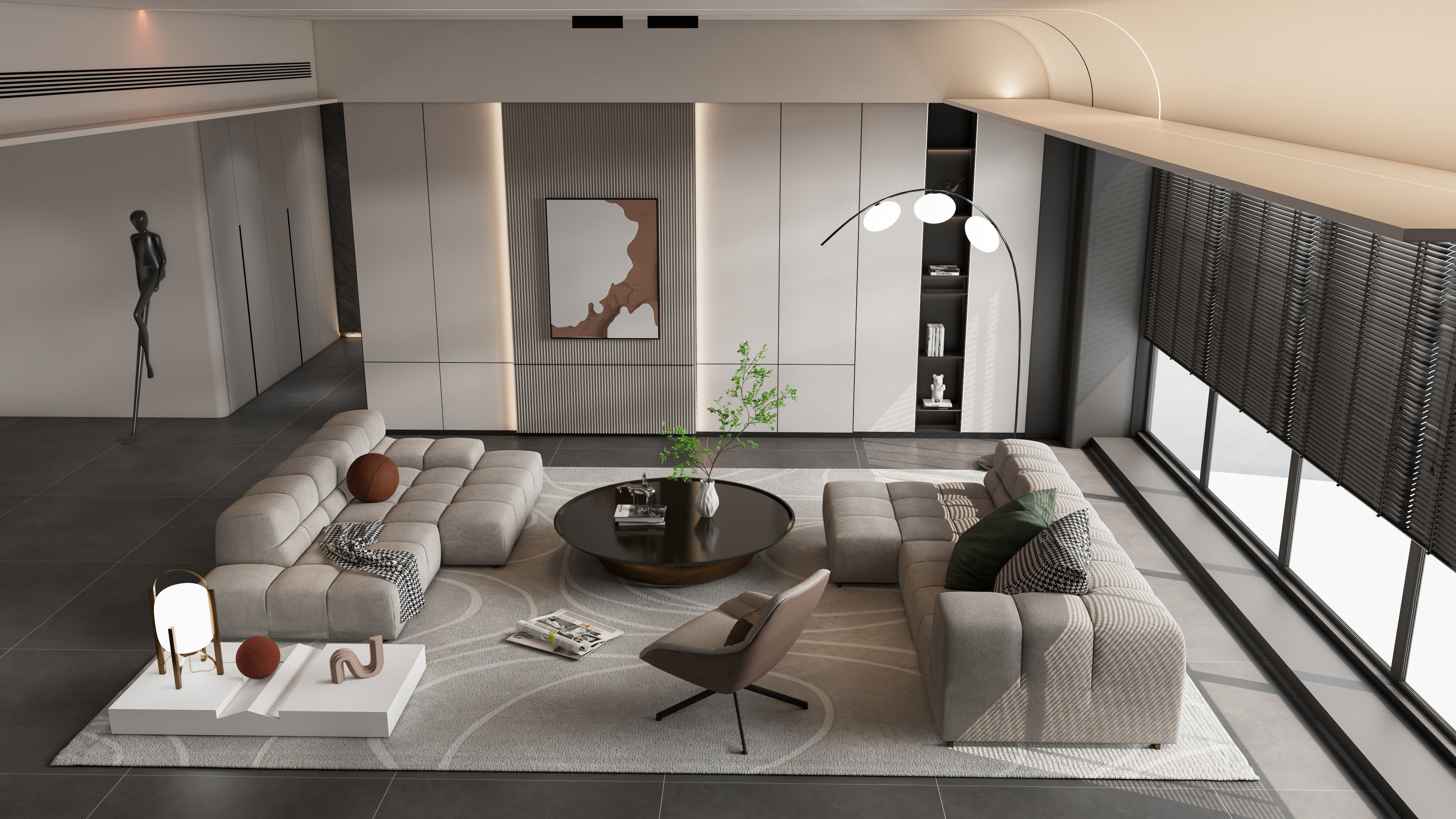 Living room 38 3D model_1