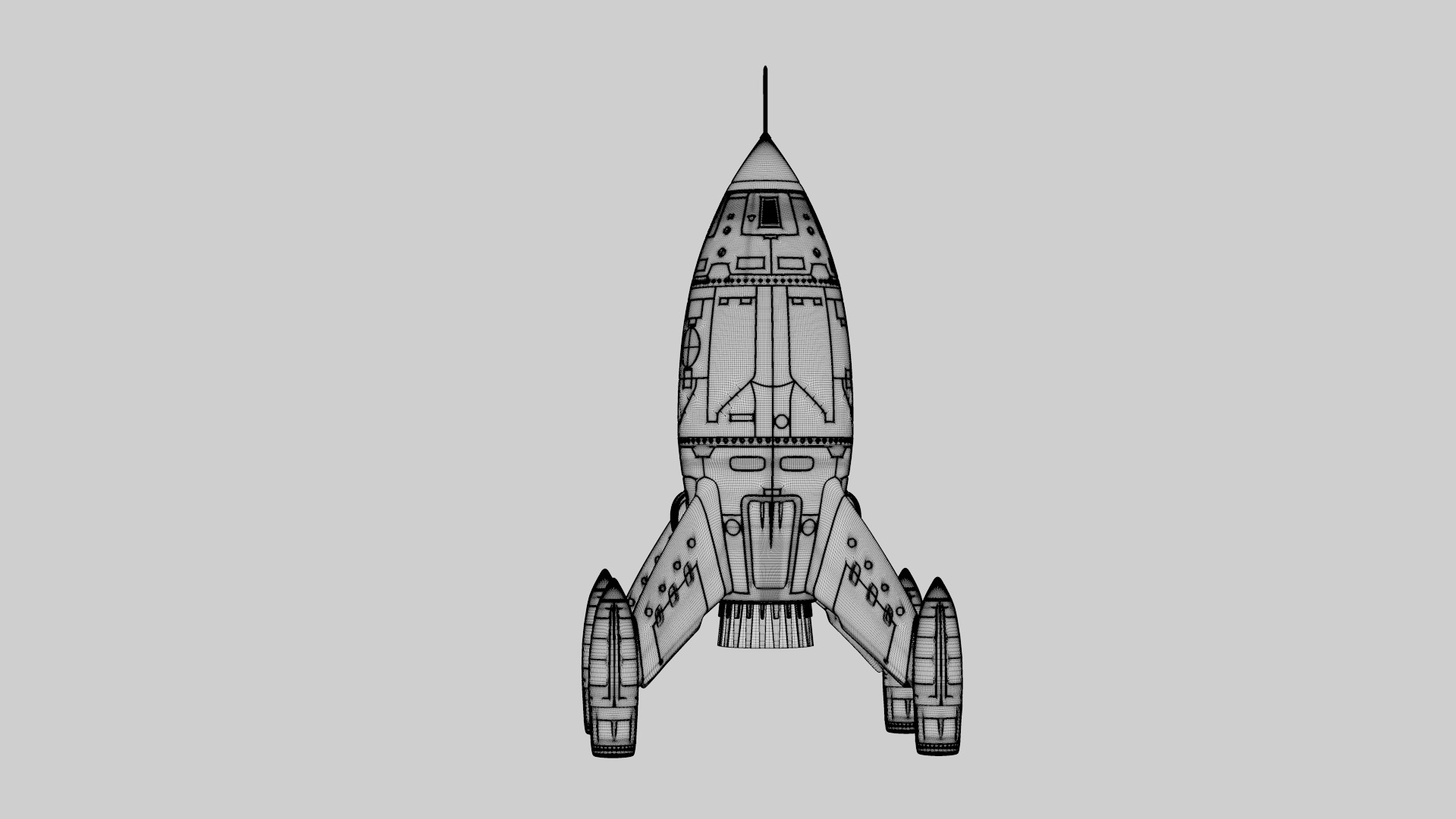 SPEED ROCKET 3D model_1