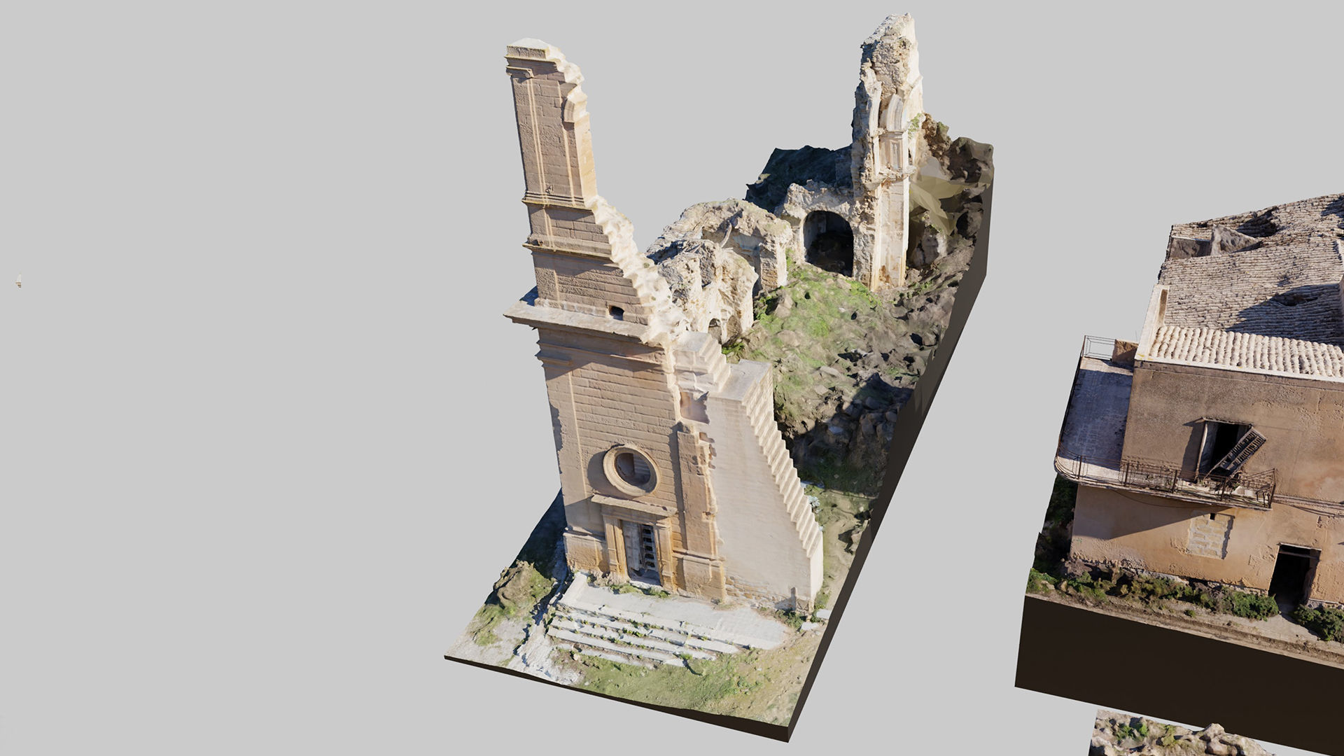 Abandoned-Buildings-Kitbash-Set-Vol2 3D model_10