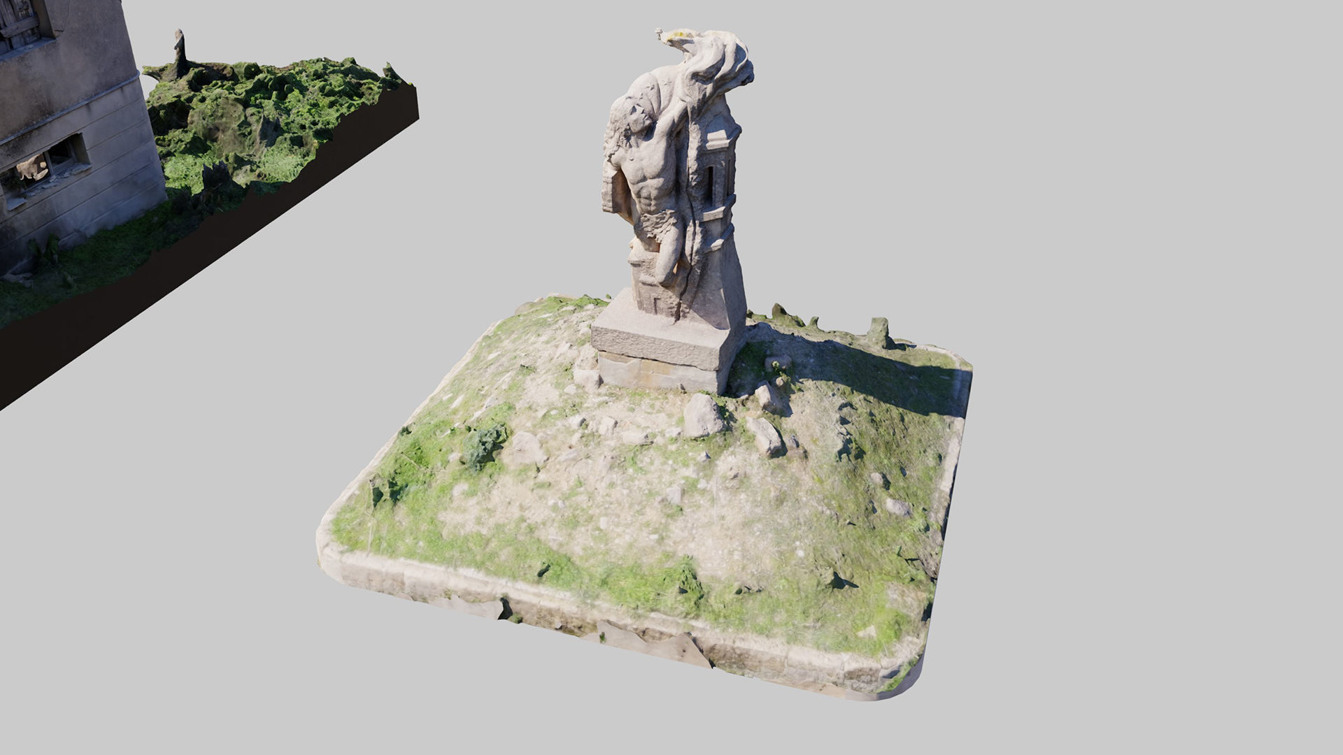 Abandoned-Buildings-Kitbash-Set-Vol2 3D model_5