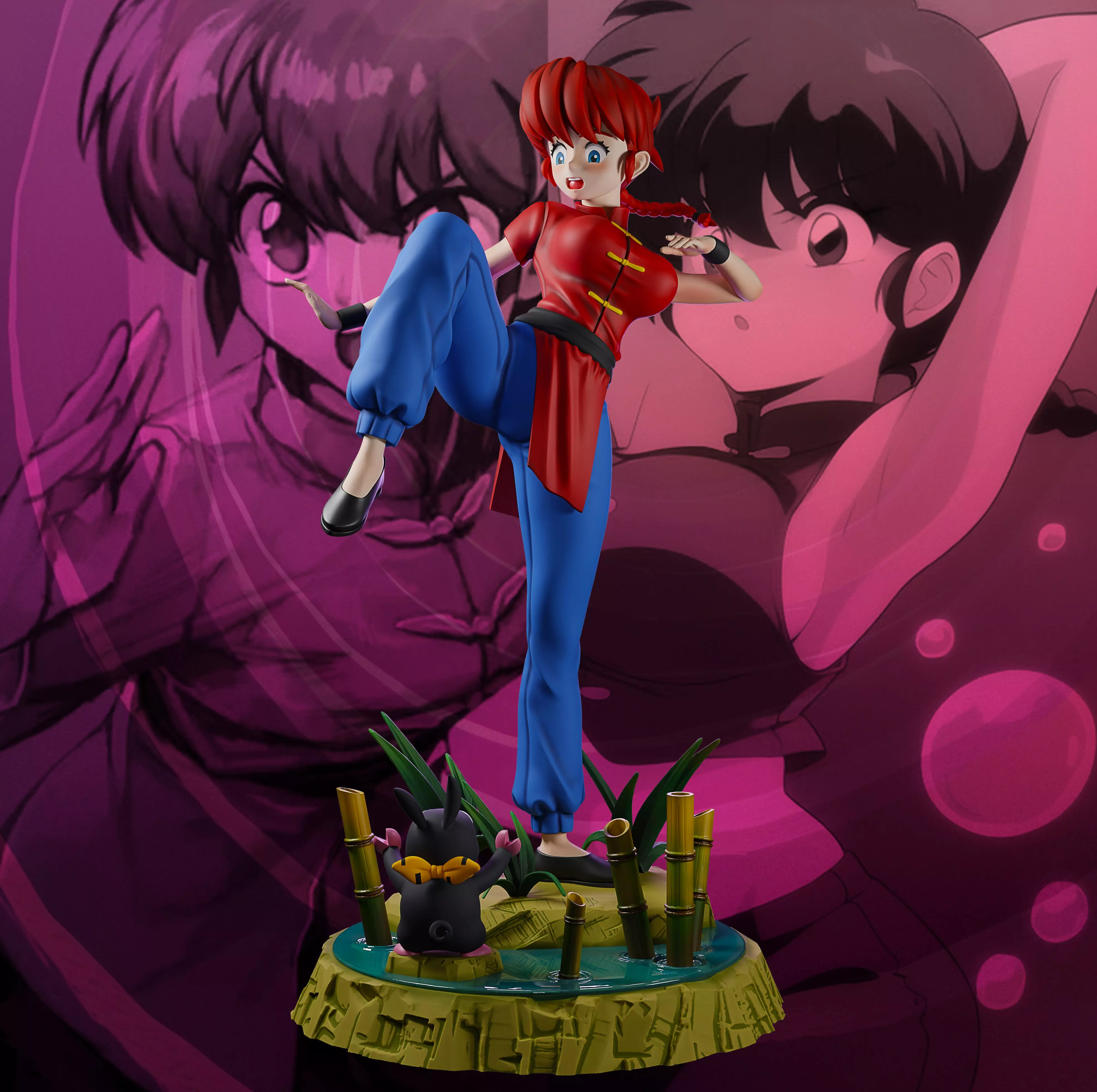 Ranma 3D print model_0