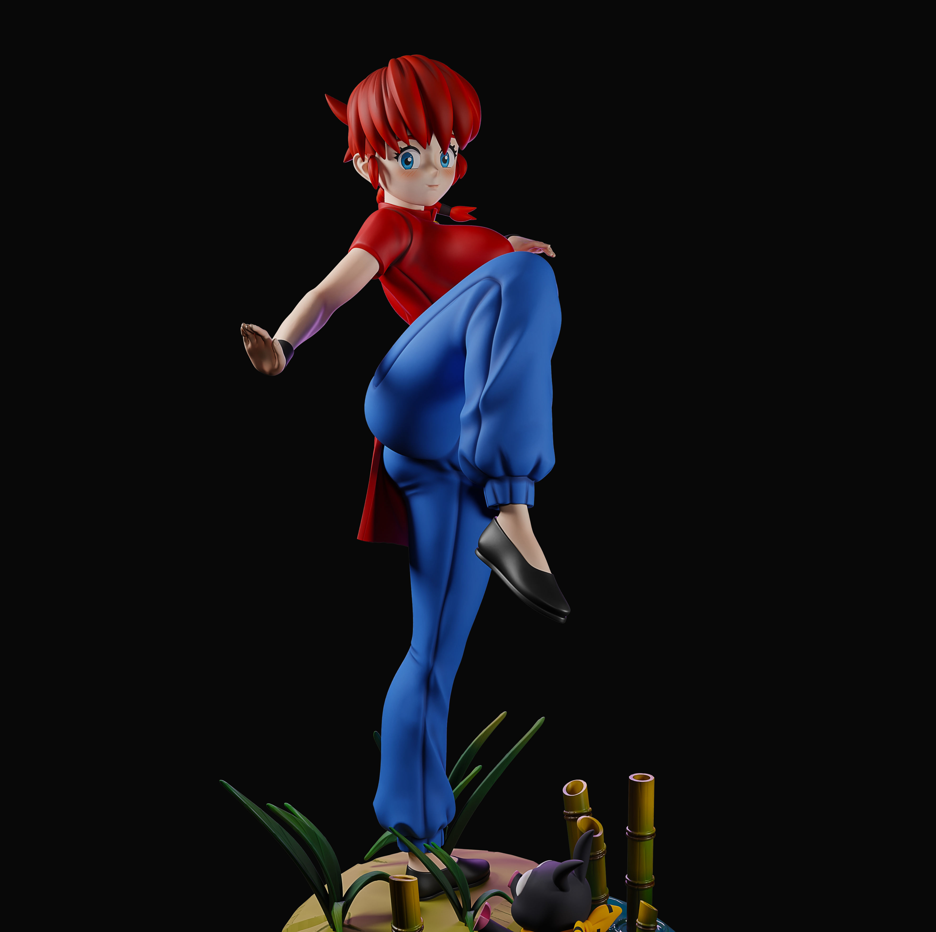 Ranma 3D print model_7