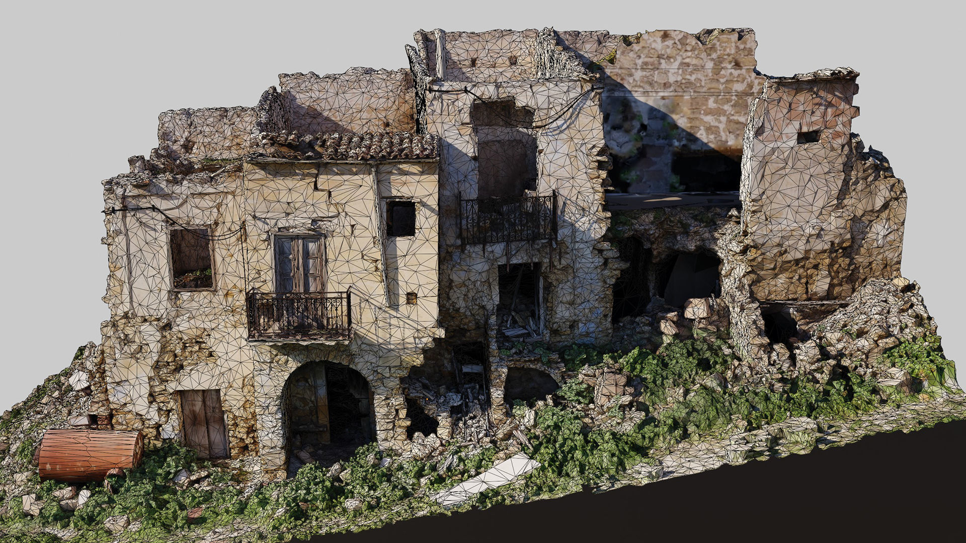 Abandoned-Building-3 3D model_7