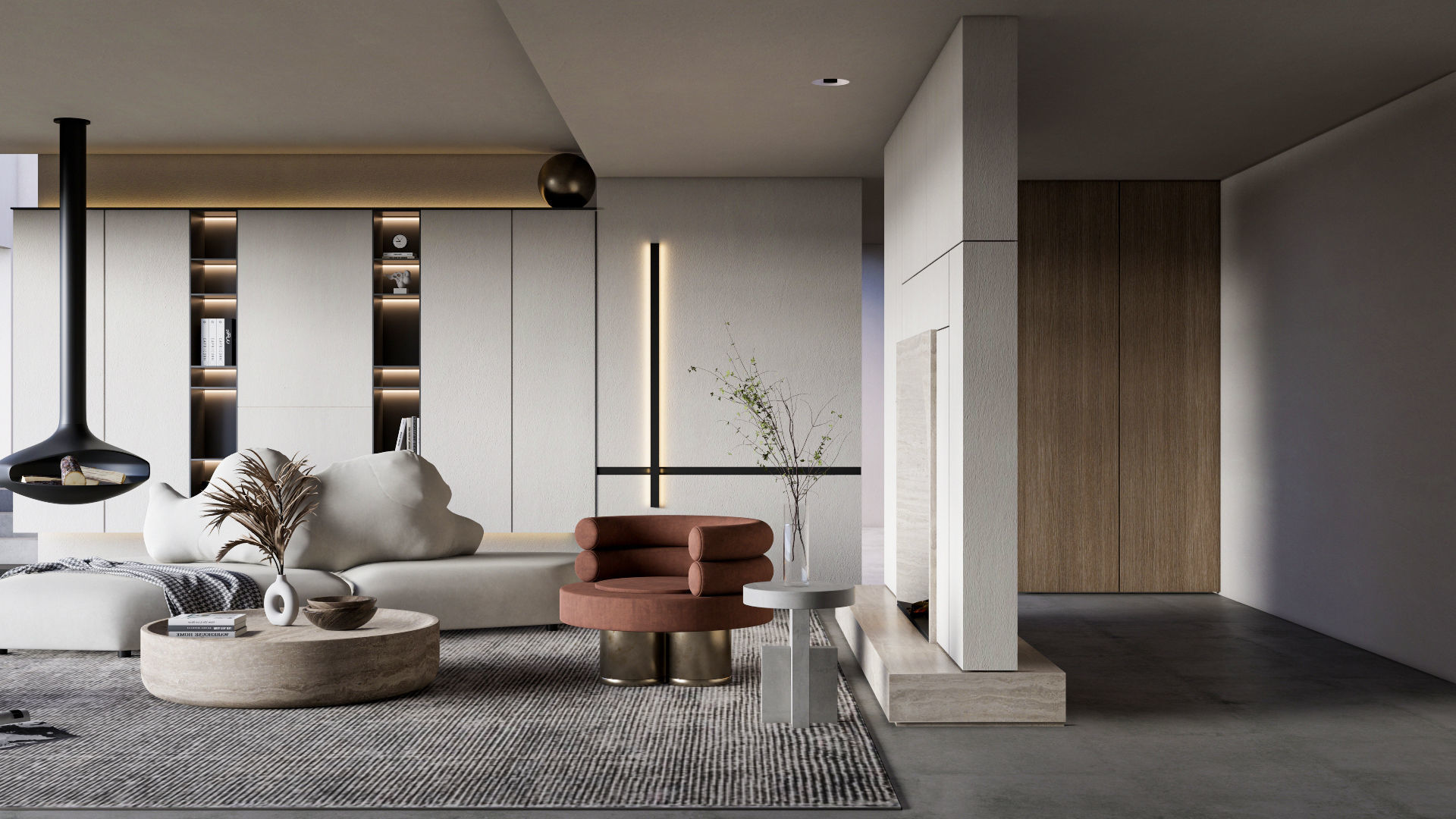 Living room 40 3D model_4