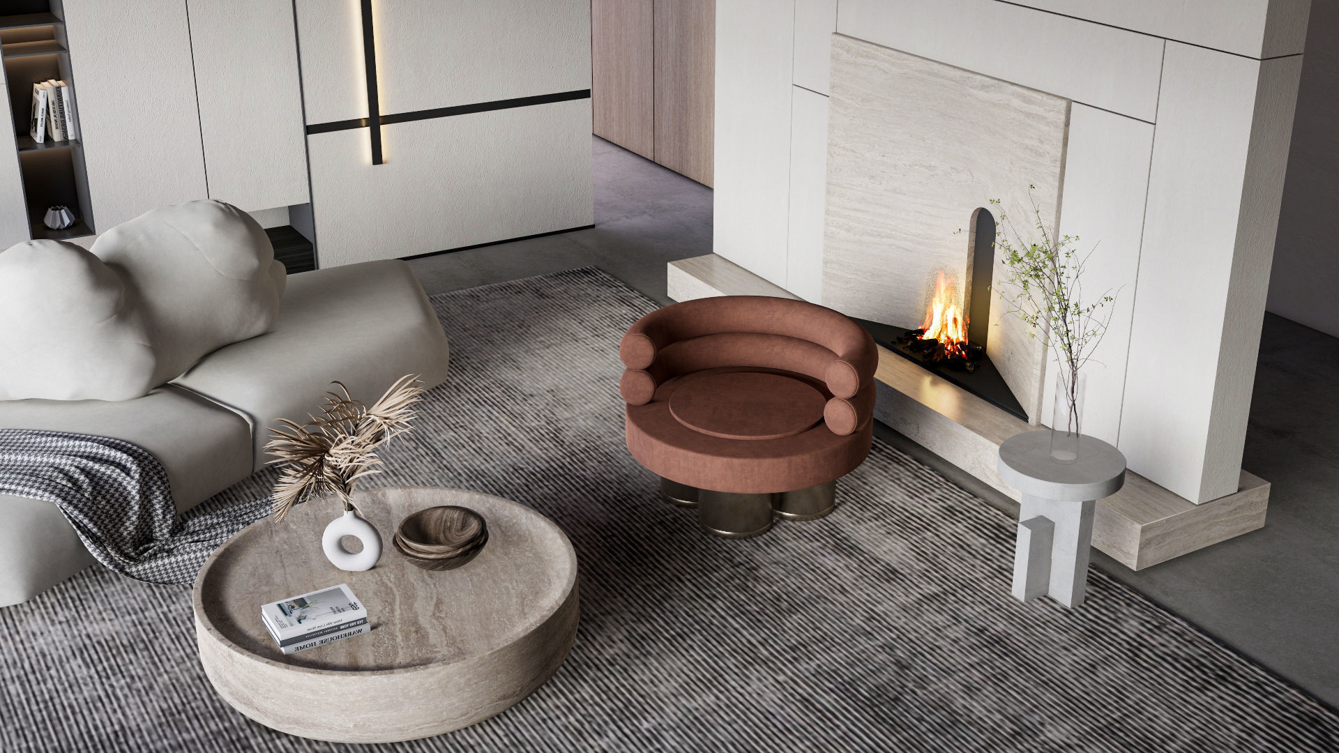 Living room 40 3D model_17