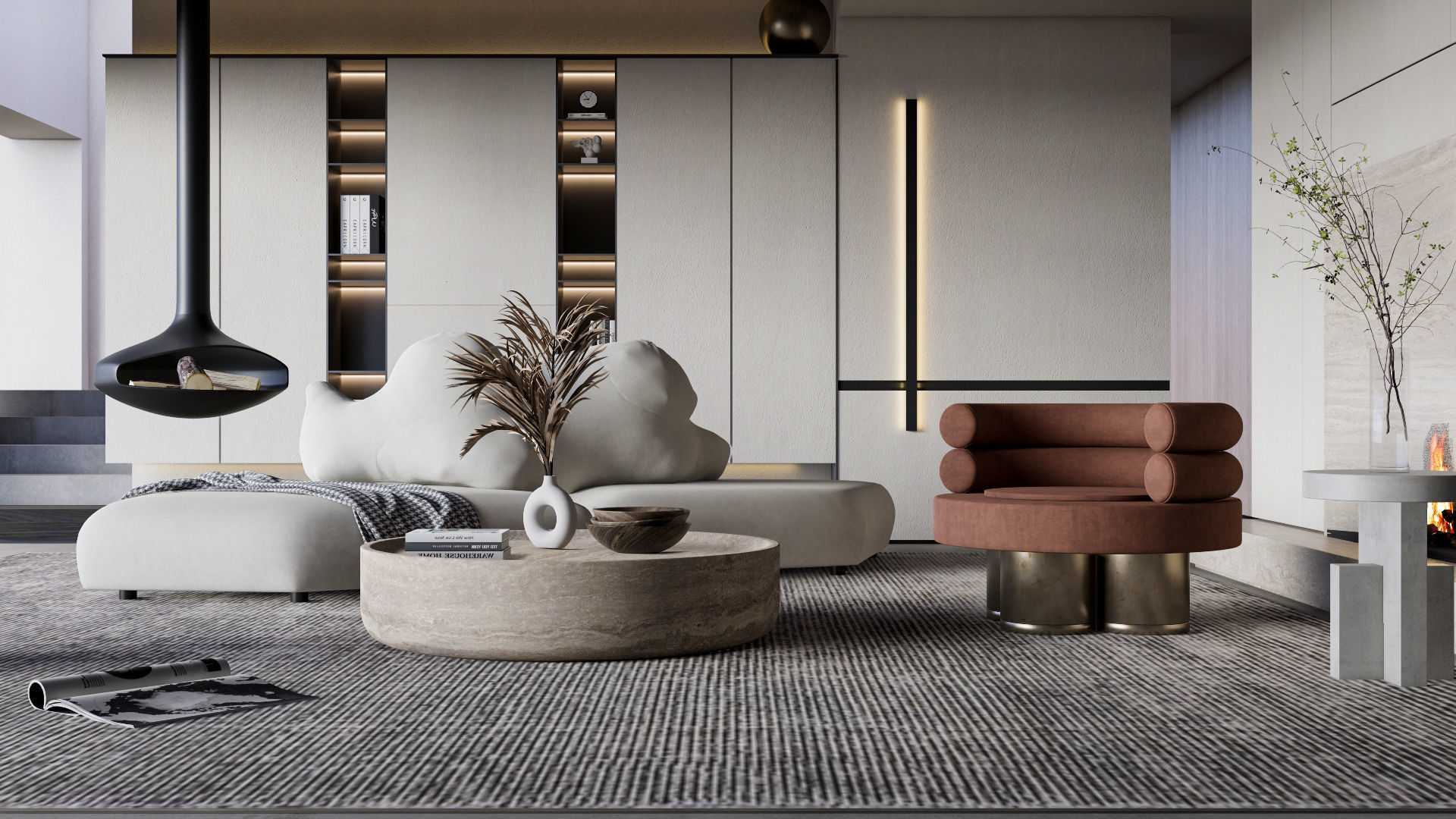 Living room 40 3D model_3
