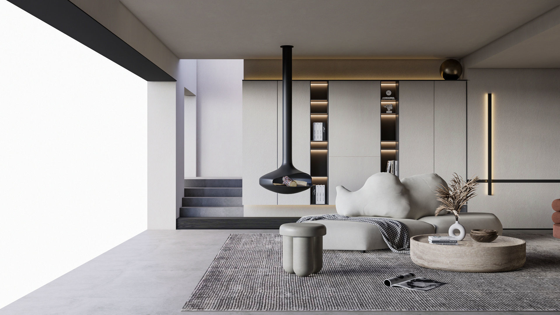 Living room 40 3D model_5
